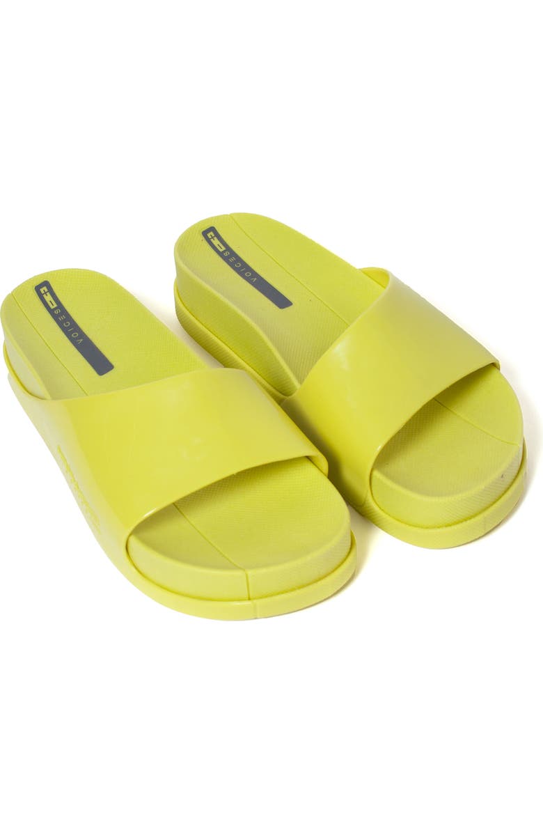 Unity in Diversity Soul Flatform Slide Sandal, Alternate, color,