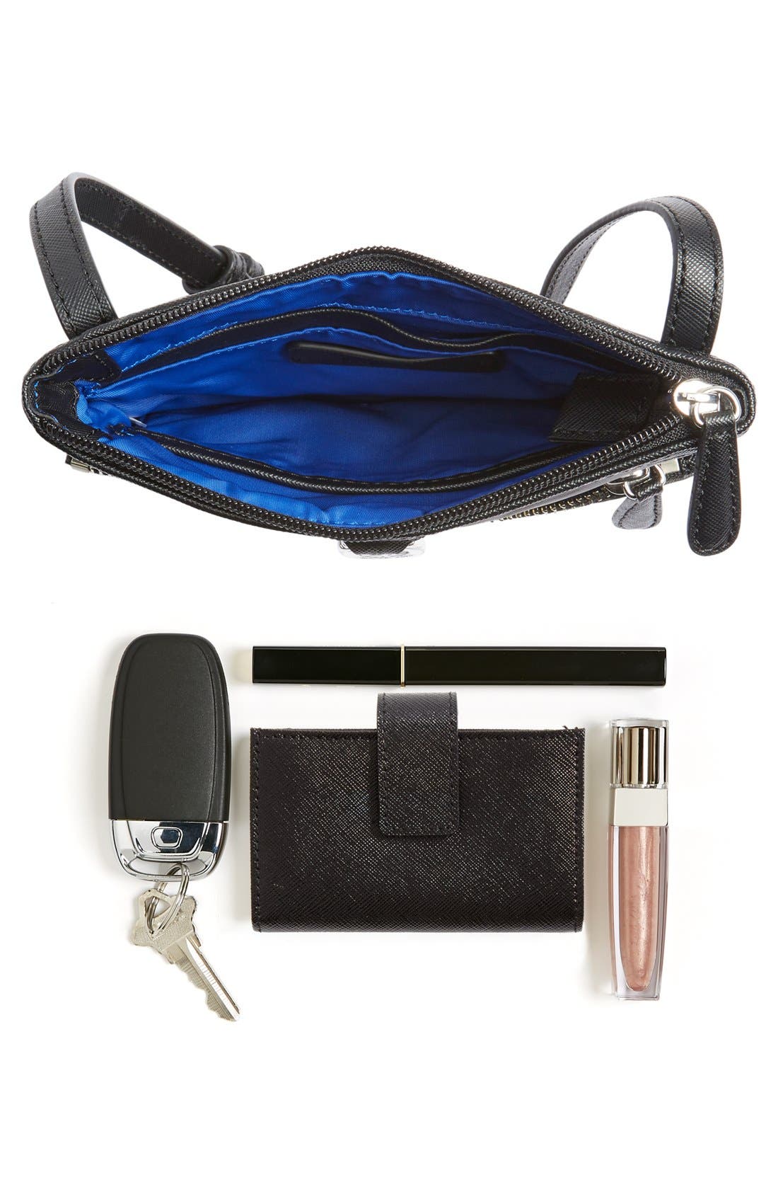 MICHAEL Michael Kors 'Small Kempton' Nylon Crossbody Bag, Alternate, color, 