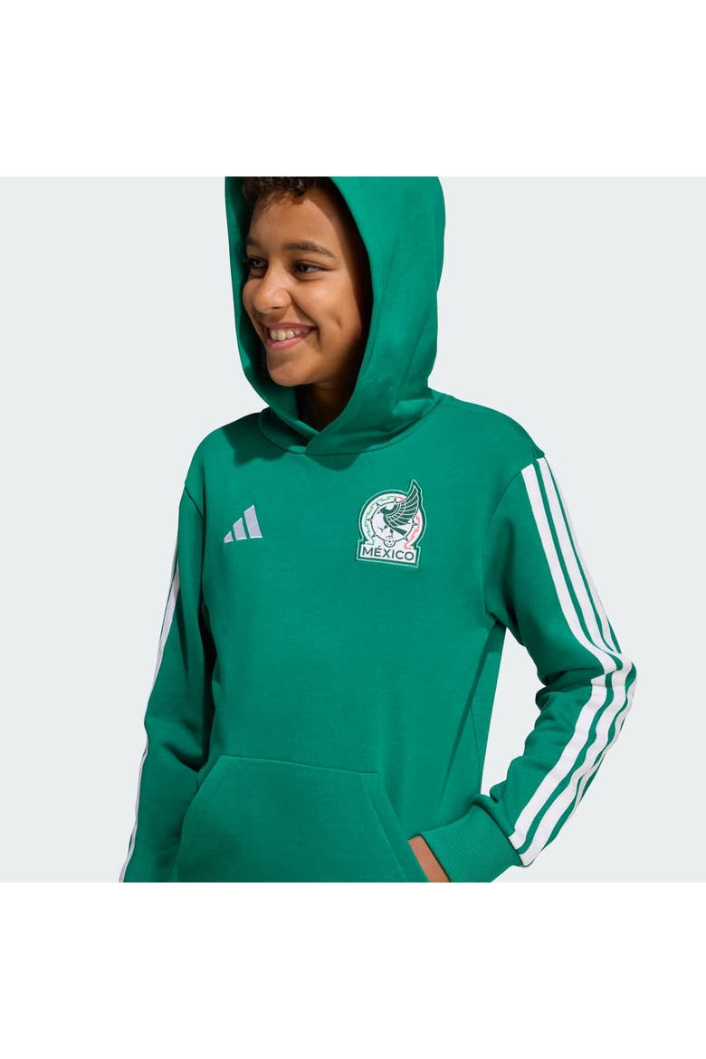 Youth adidas Green Mexico National Team FIFA x World Cup Alphaskin Hoodie, Alternate, color, Green