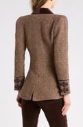 L'AGENCE Gable Herringbone Blazer