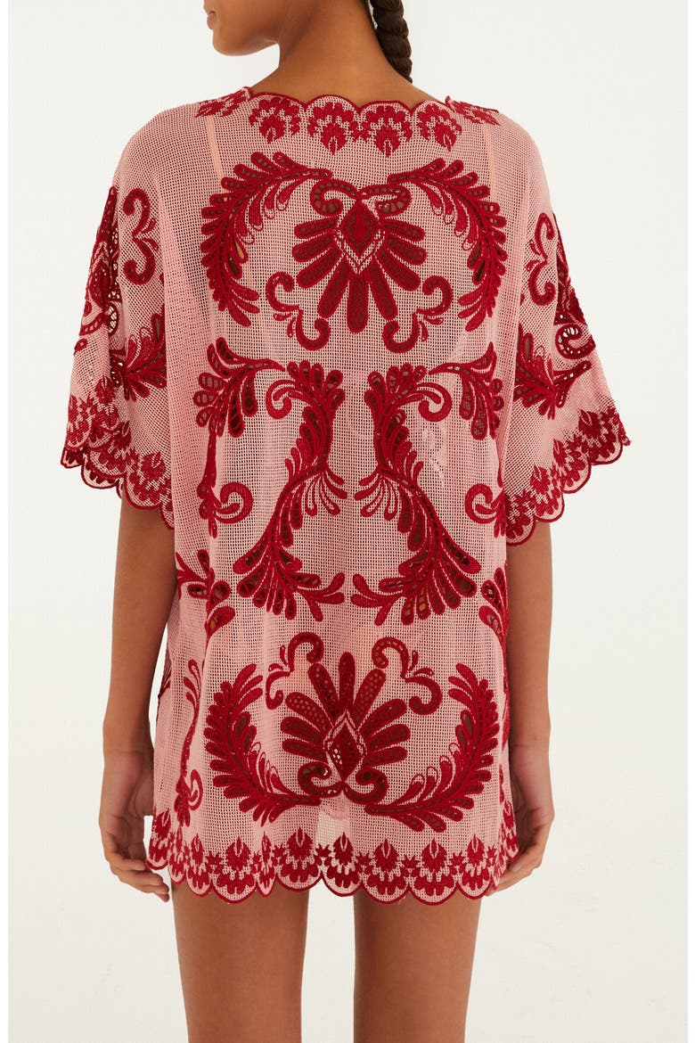 Arabesc Cover-Up Dress, Alternate, color, LIGHT PINK