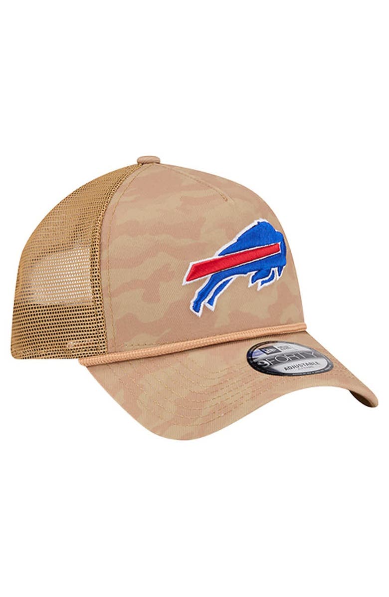 New Era Men's New Era Tan Buffalo Bills Wheat Camo 9FORTY Adjustable Hat, Alternate, color, Tan