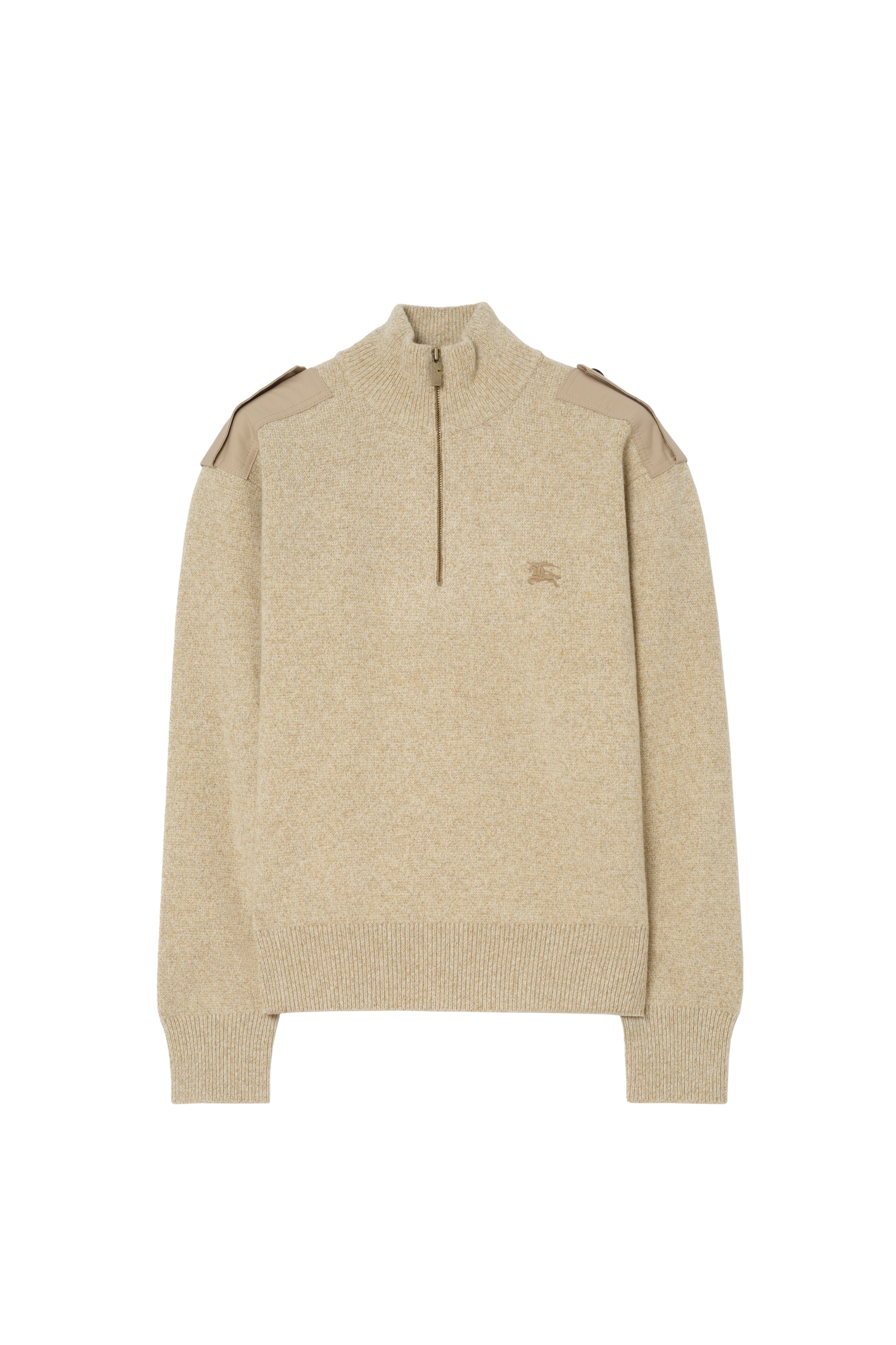 Wool Cashmere Half-zip Sweater - image 2