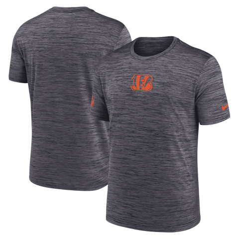 Men's Nike Black Cincinnati Bengals Big & Tall Sideline Velocity Performance T-Shirt