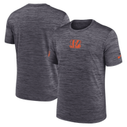 Nike Men's Nike Black Cincinnati Bengals Big & Tall Sideline Velocity Performance T-Shirt