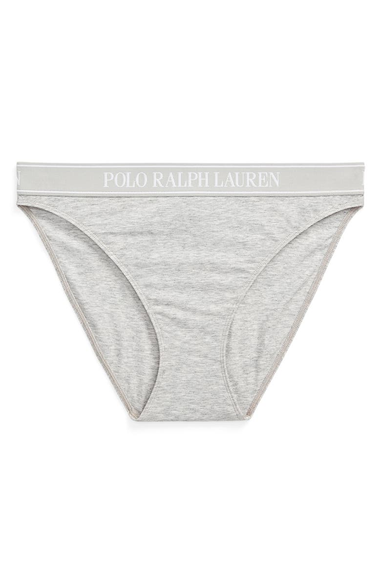 Polo Ralph Lauren Cotton Blend Bikini, Alternate, color, 