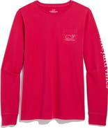 vineyard vines Whale Graphic Long Sleeve Pocket T-Shirt