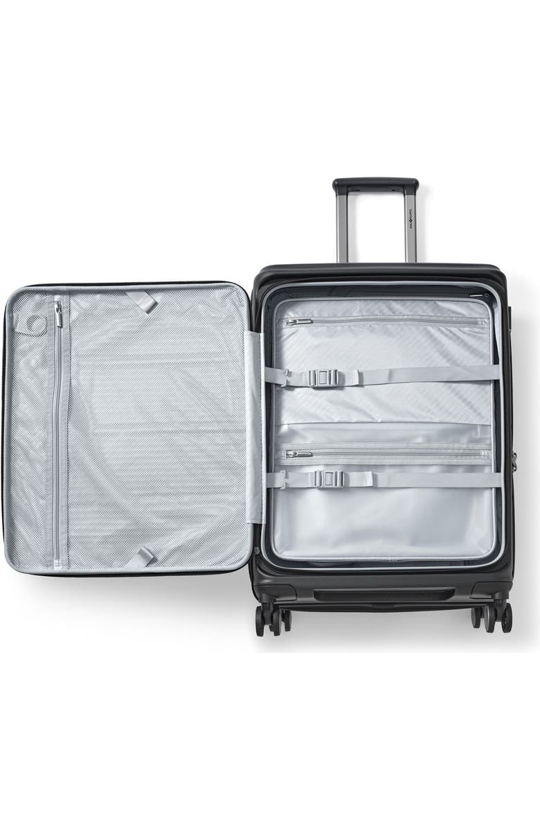 Samsonite Paralux Expandable Medium Spinner, Alternate, color, Black