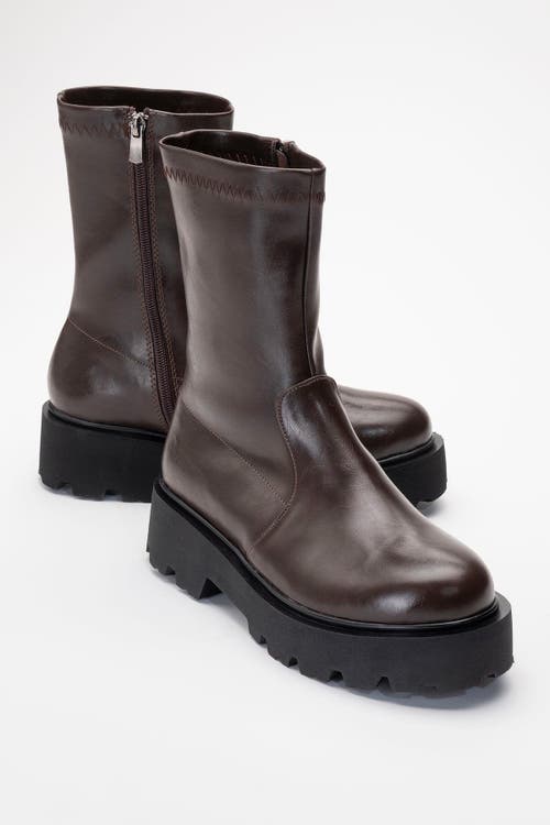 Prologue Shoes Rush Bootie In Animal Print