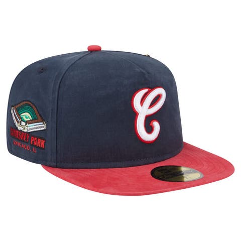 Men's New Era  Navy Chicago White Sox Championship Side Flag A-Frame 59FIFTY Fitted Hat