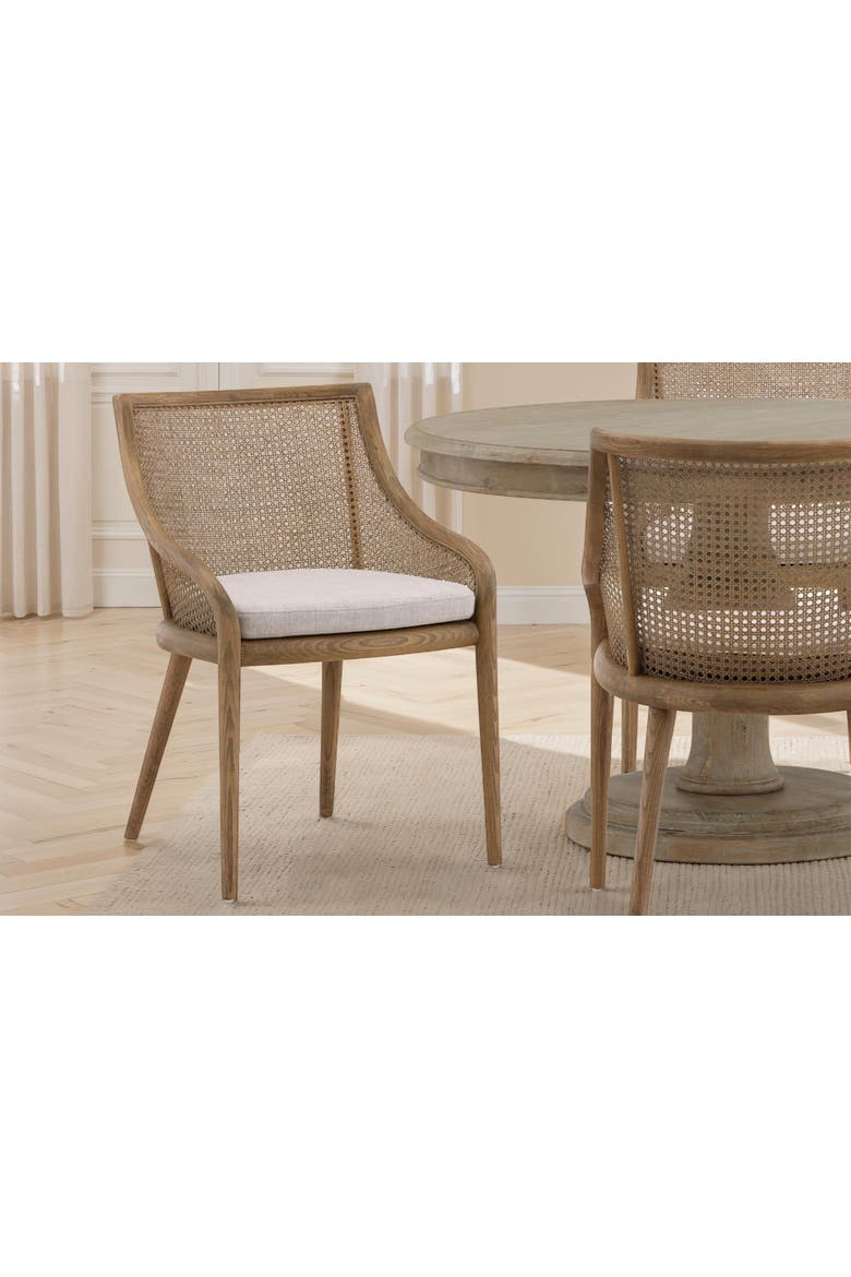 August Cane Dining Chair, Alternate, color, Natural