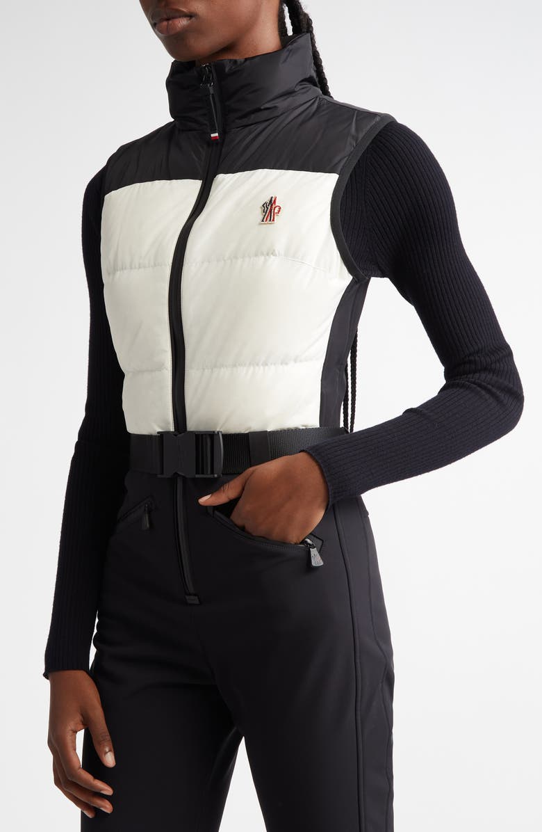 Moncler Grenoble Water Repellent Down Puffer Ski Jumpsuit, Alternate, color,