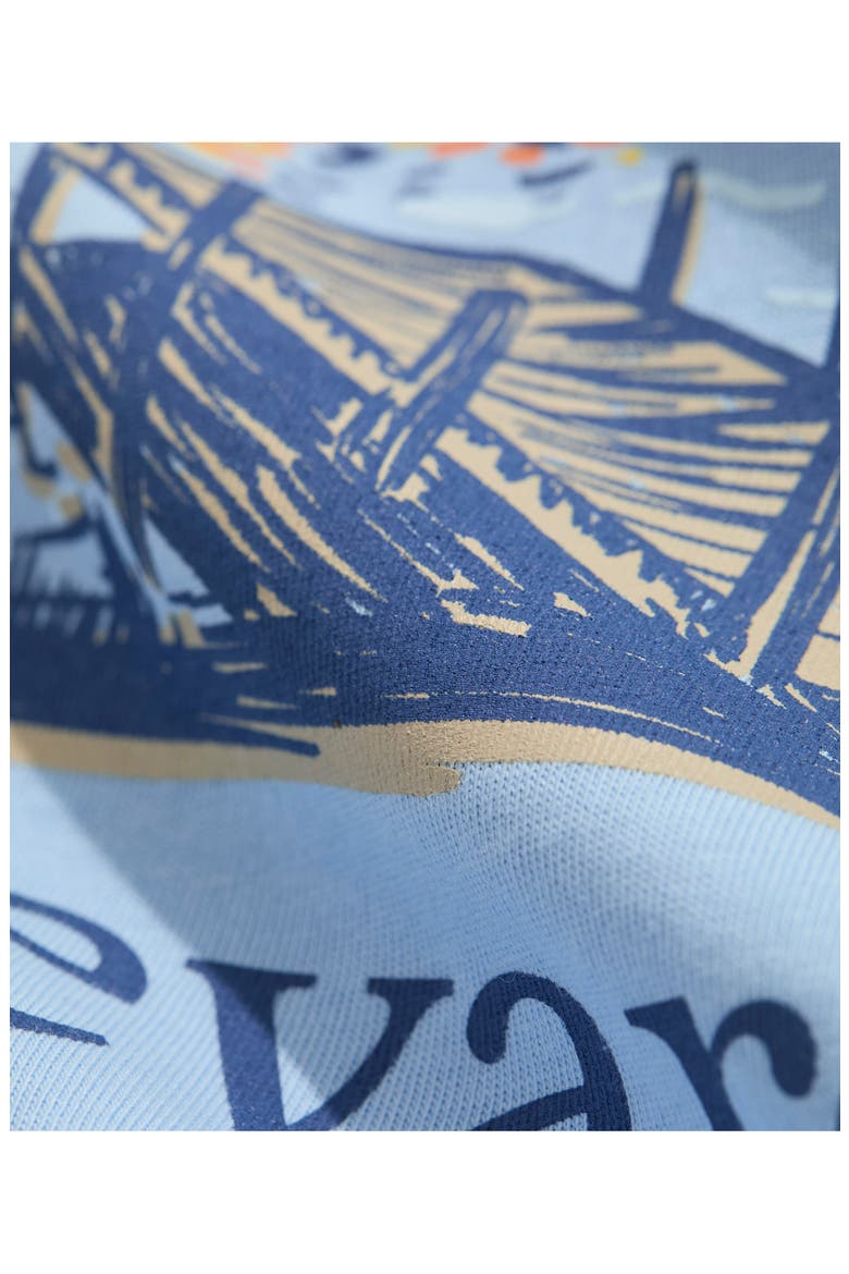 Autumn Sailing Graphic T-Shirt, Alternate, color, JAKE BLUE