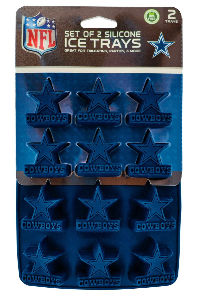 Dallas Cowboys Ice Cube Tray, Main, color, Blue