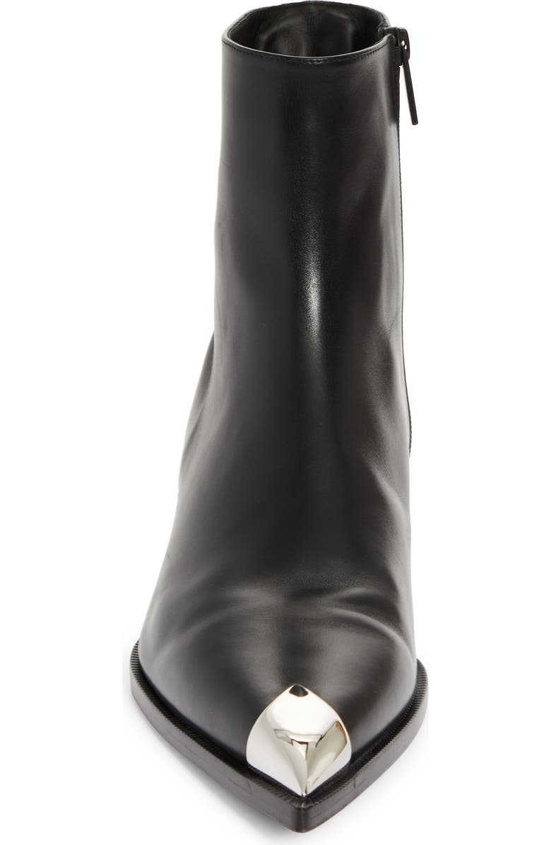 Christian Louboutin Mr Clawiss Spike Pointy Cap Toe Boot, Alternate, color, Black
