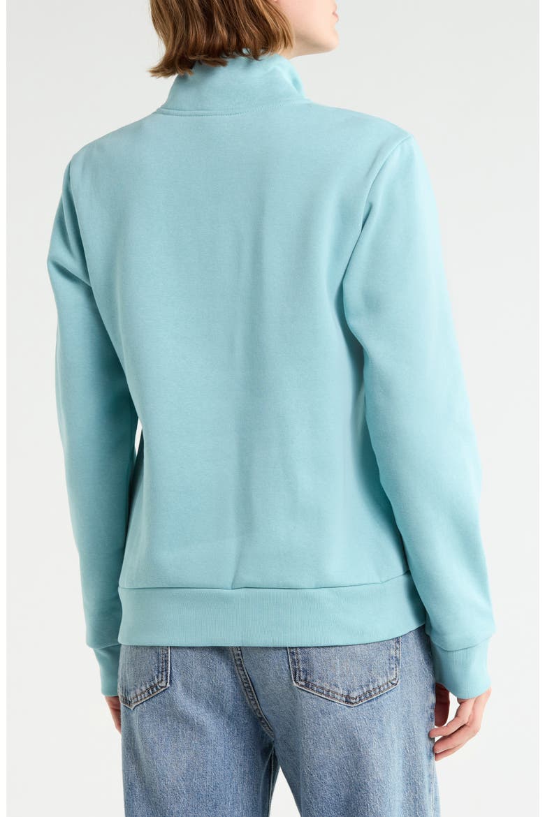 Evolution Simple Dome Regular Quarter Zip Pullover, Alternate, color, BLUE ECLIPSE