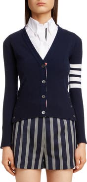 Thom Browne Classic V-Neck Cashmere Cardigan