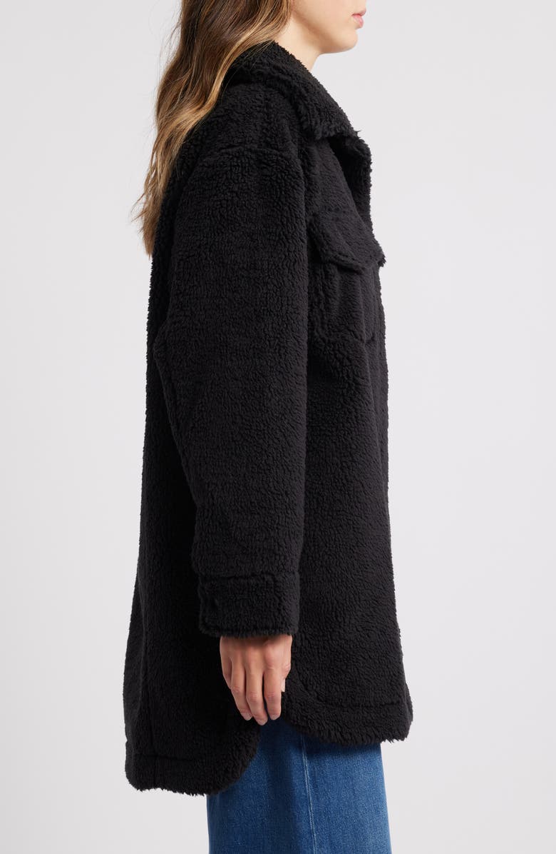 UGG<sup>®</sup> Frankie Recycled Polyester Fleece Shirt Jacket, Alternate, color, 