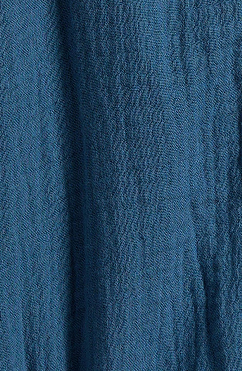 Little Planet Organic Cotton Gauze Bubble Romper, Alternate, color, Blue