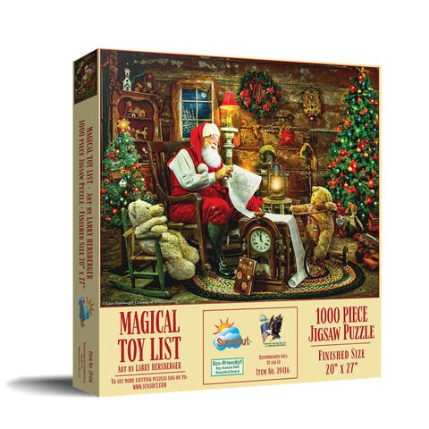Magical Toy List 1000 piece Jigsaw Puzzle for Adults