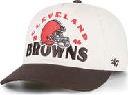 '47 Men's '47 Natural Cleveland Browns Arcitext Hitch Adjustable Hat