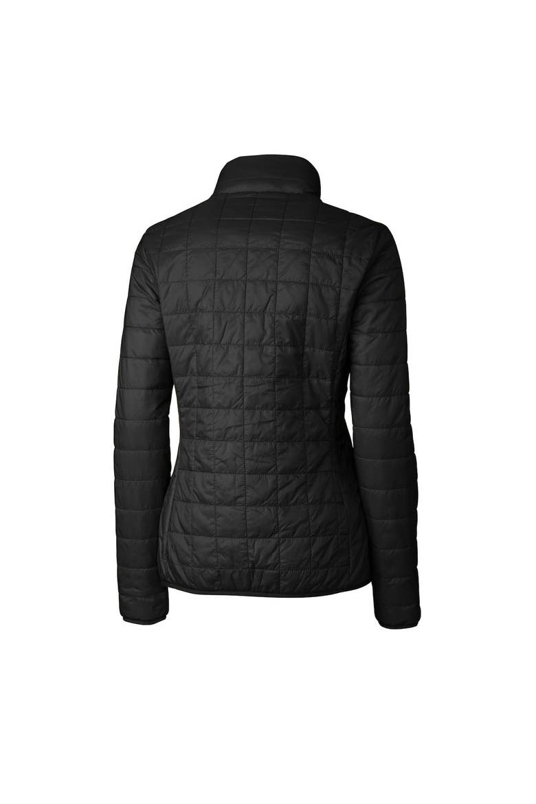 Women's Cutter & Buck Black Air Force Falcons Rainier Eco Insulated Puffer Full-Zip Jacket, Alternate, color, Black