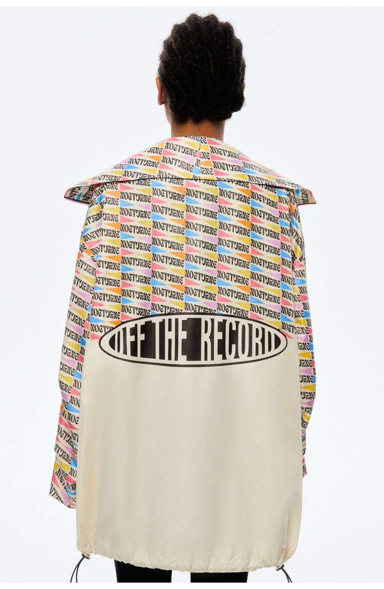 Nocturne Printed Oversized Jacket, Alternate, color, 