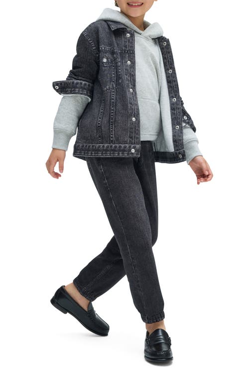 Rag & Bone Kids' Mini Miramar Trucker Jacket In Black
