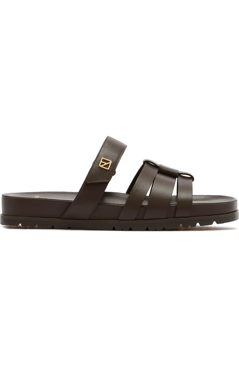 FRANKIE4 Kendall Slide Sandal, Alternate, color, Chocolate