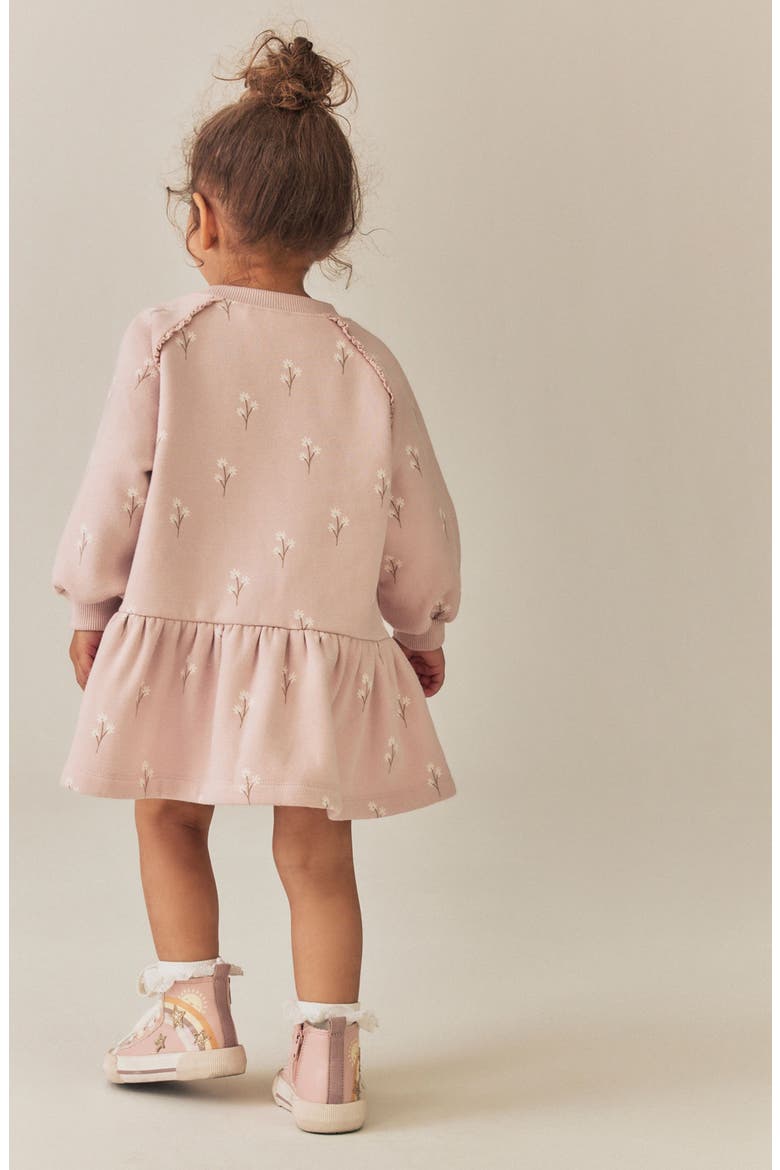 Kids' Pretty Knit Dress, Alternate, color, CREAM