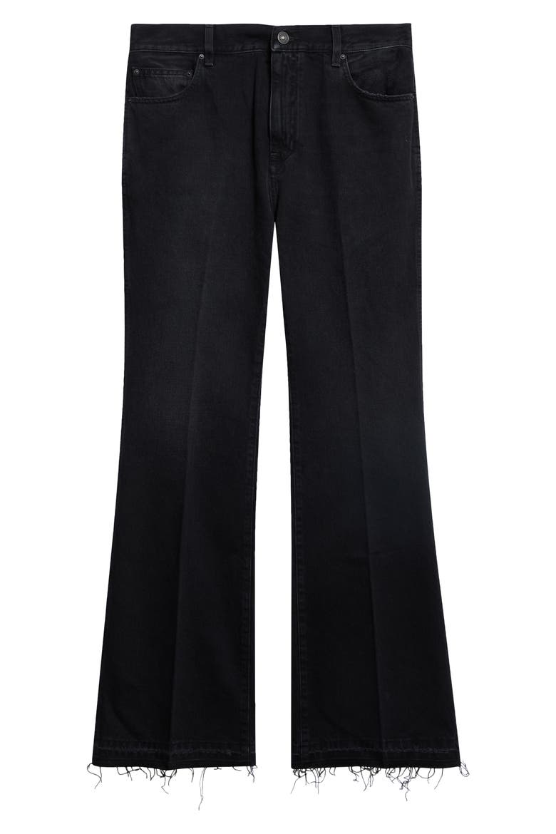 MA Fit Raw Hem Bootcut Jeans, Main, color, VINTAGE BLACK