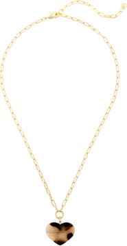 MACHETE Midi Heart Pendant Necklace