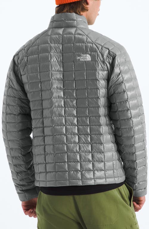 The North Face Thermoball Quilted Jacket In Gray