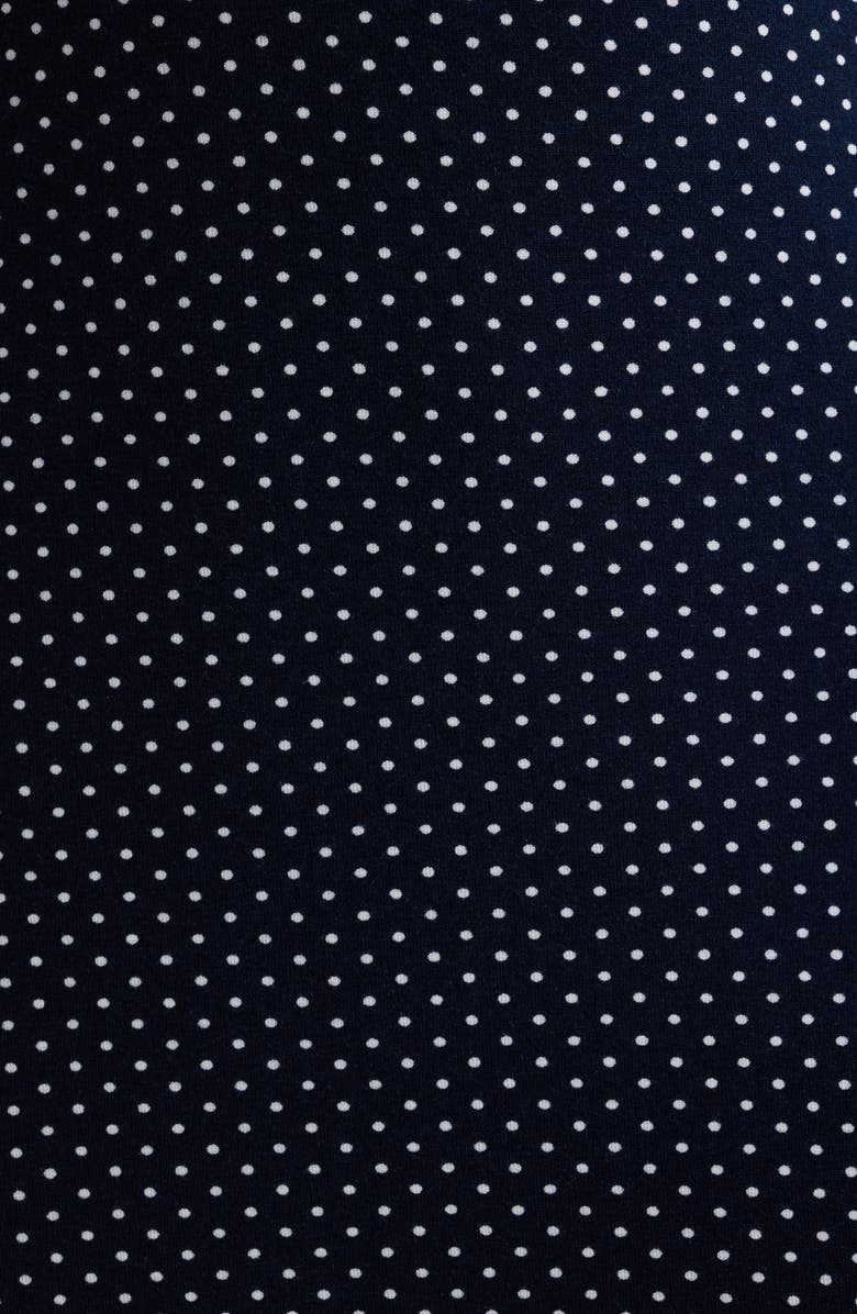 Loveappella Ruched Sleeve Empire Waist Maxi Dress, Alternate, color, Navy