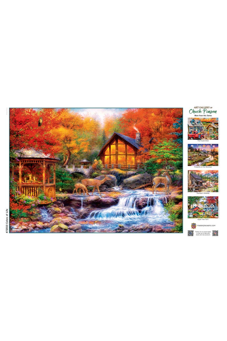 Colors of Life 1000 Piece Jigsaw Puzzle, Alternate, color, Multicolor