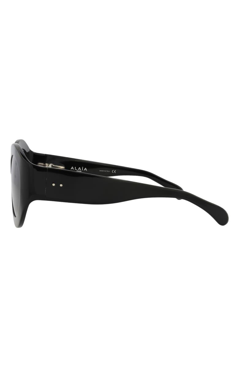 Alaïa 53mm Round Sunglasses, Alternate, color,