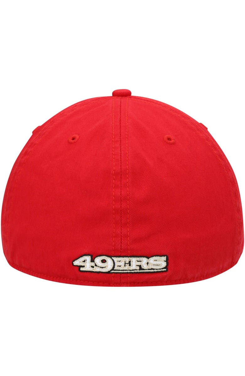 '47 Men's '47 Scarlet San Francisco 49ers Legacy Franchise Fitted Hat, Alternate, color,