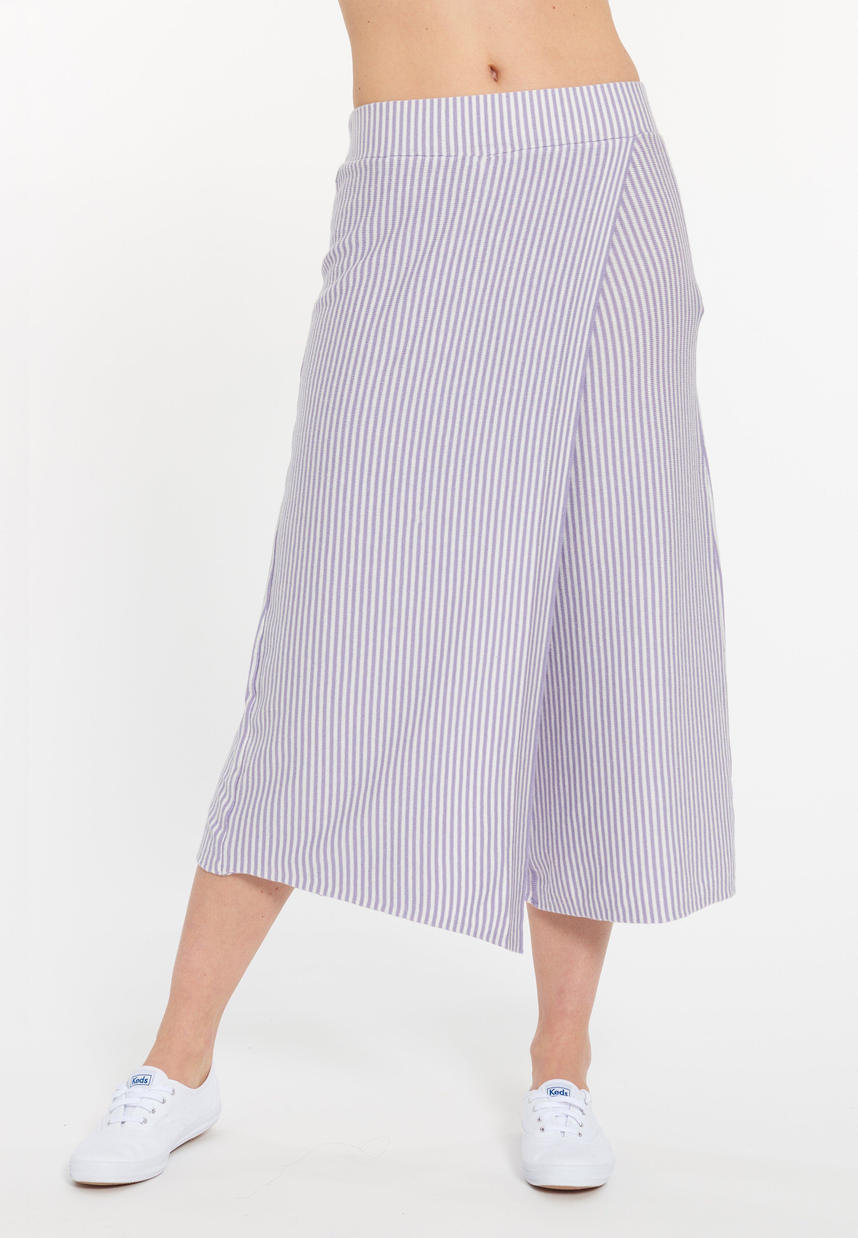 selected Lilac / Marsh Stripe