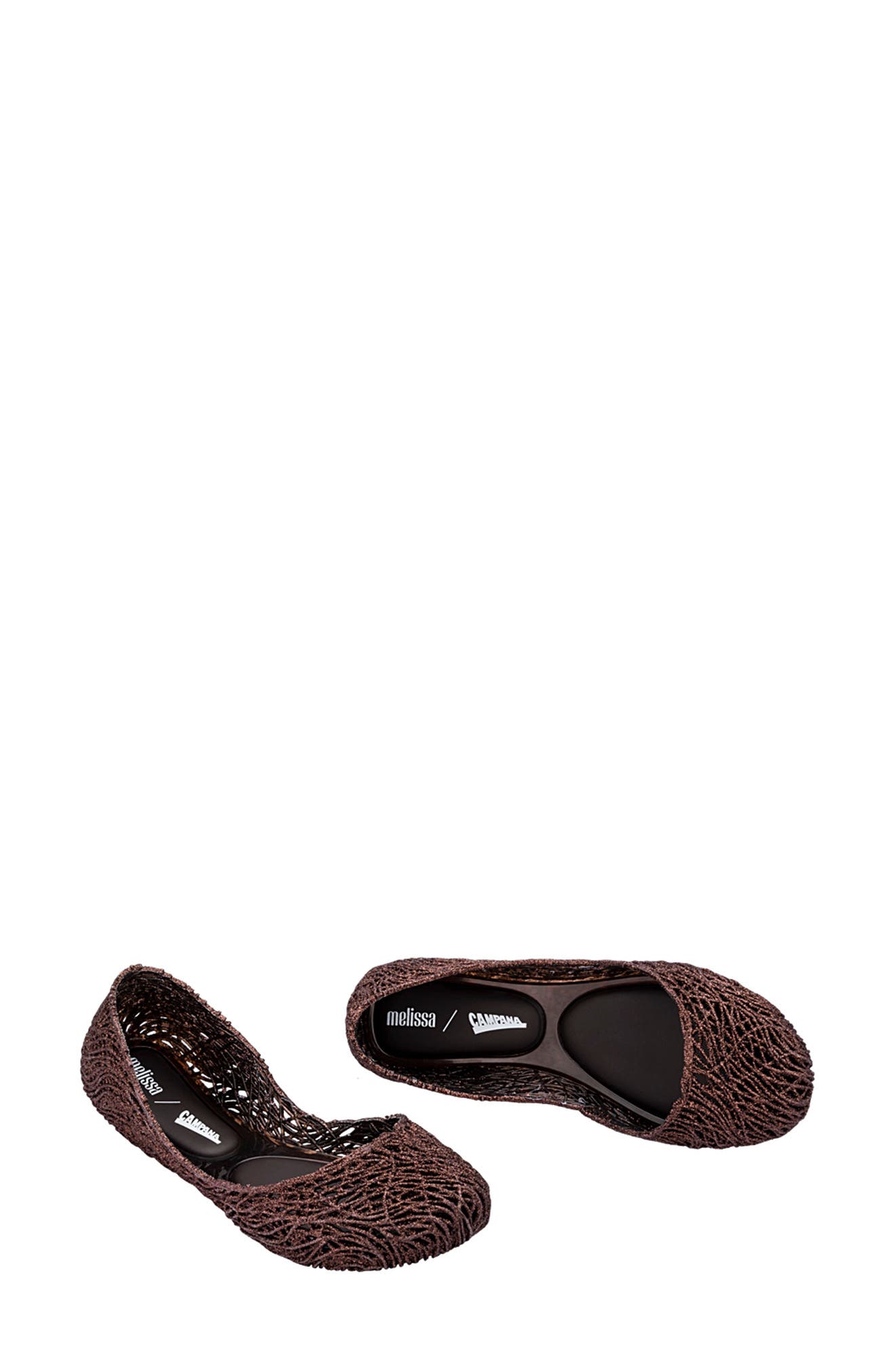 Campana Flow Flat, Alternate, color, BROWN GLITTER
