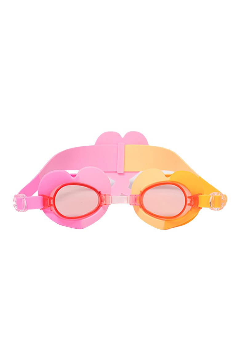 Kids' Poppy the Peach Swim Goggles, Main, color, MULTI