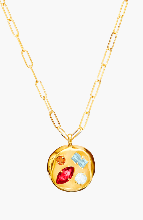 Birthdate Co. The July Birthdate Pendant In July 25th - Gold