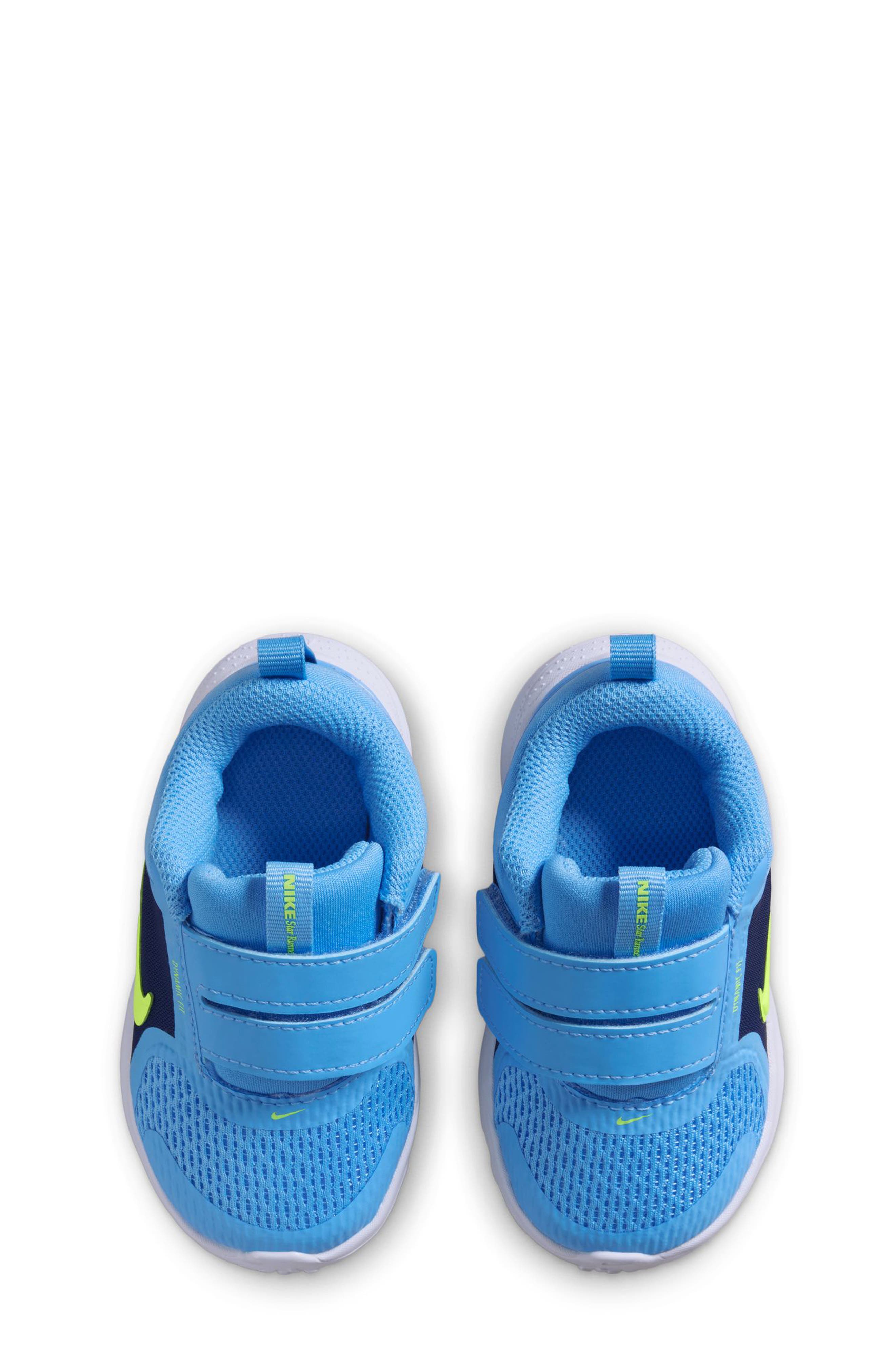 Nike Kids' Star Runner 5 Sneaker, Alternate, color, Blue/ Volt/ Blue Void