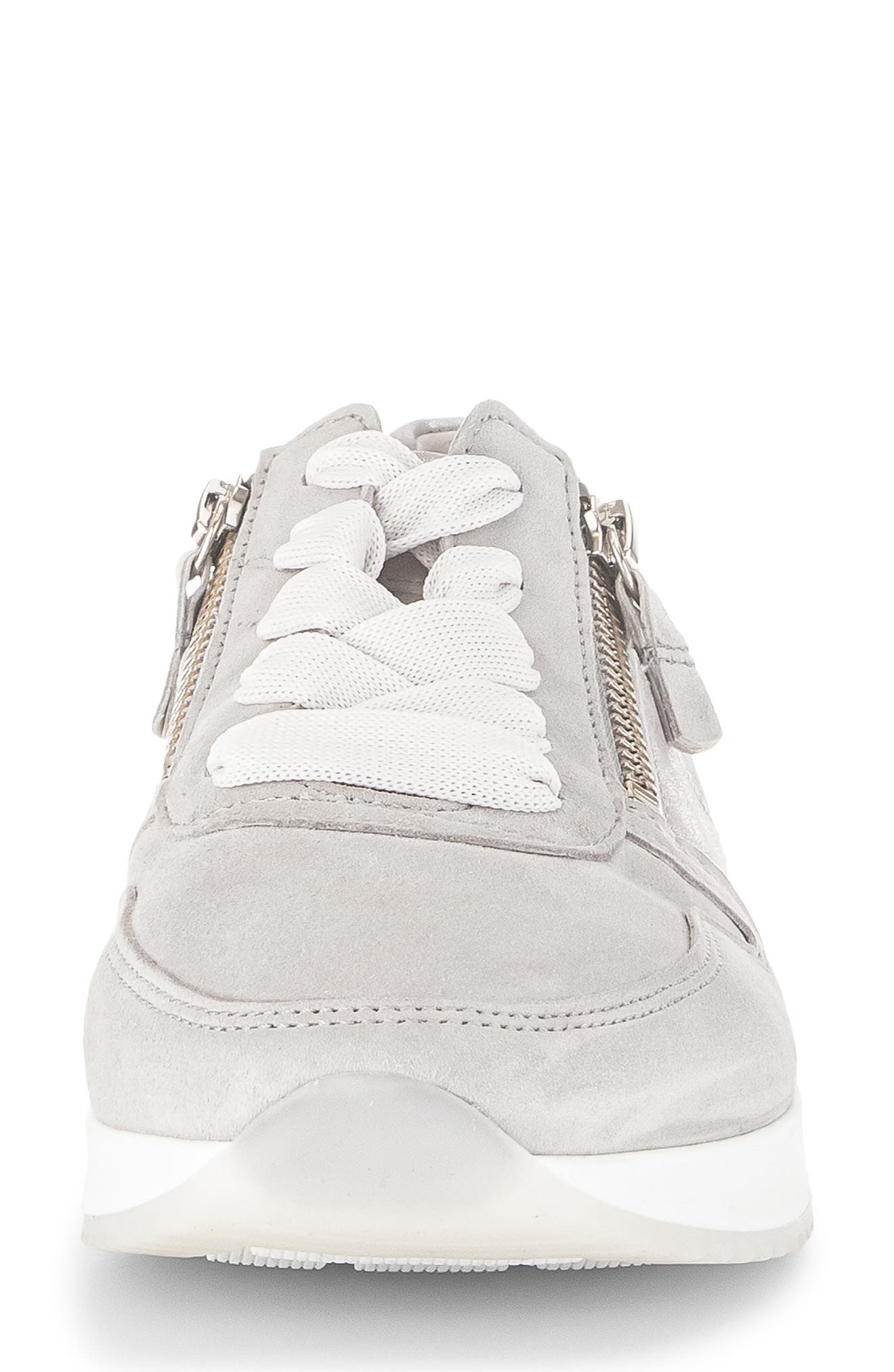 Gabor 23.420 Zip Sneaker, Alternate, color, Light Grey