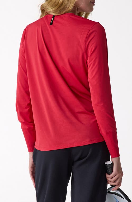 Centerline Athletics Long Sleeve In Red