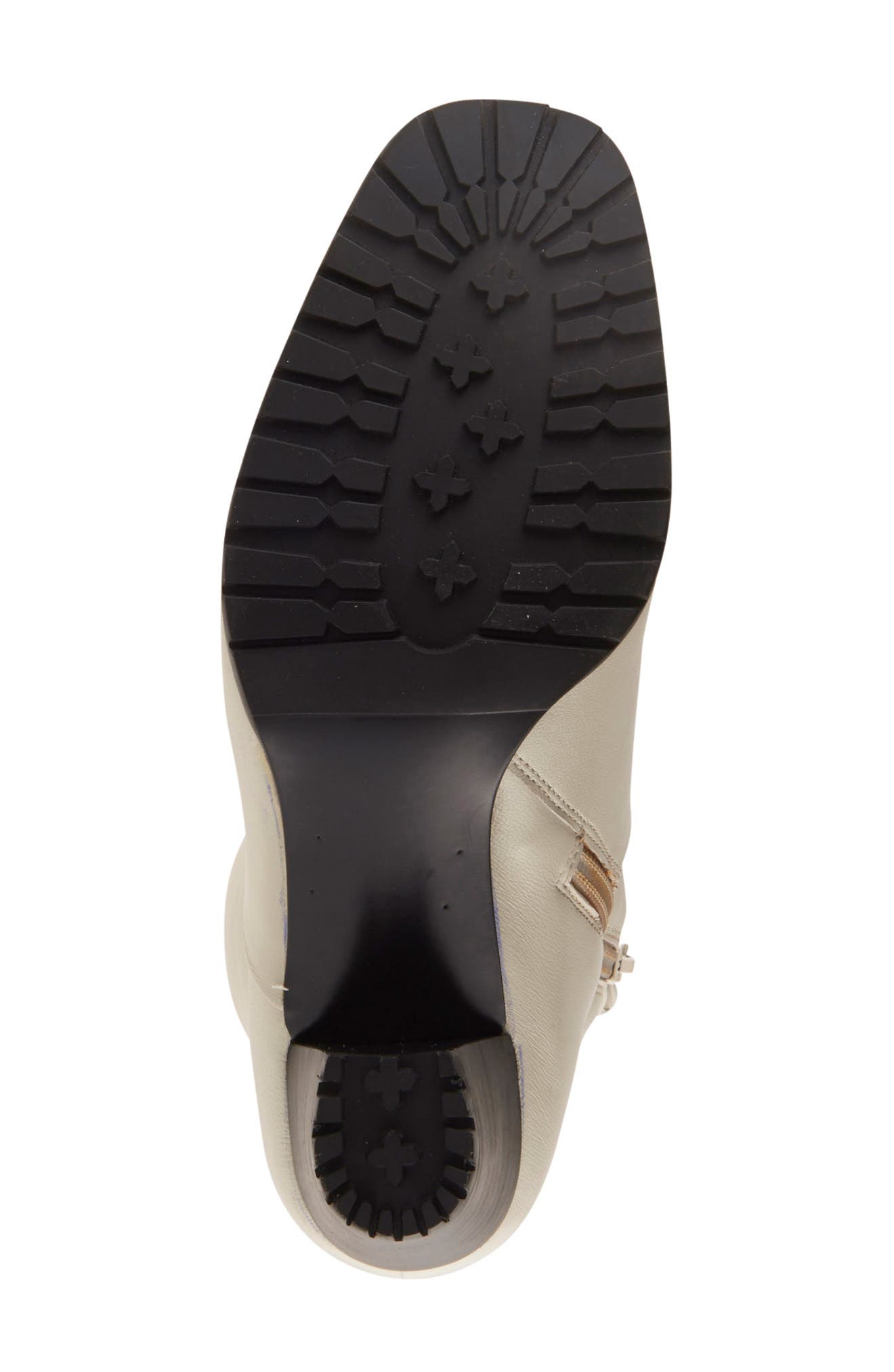 Kona Leather Bootie, Alternate, color, OFF WHITE
