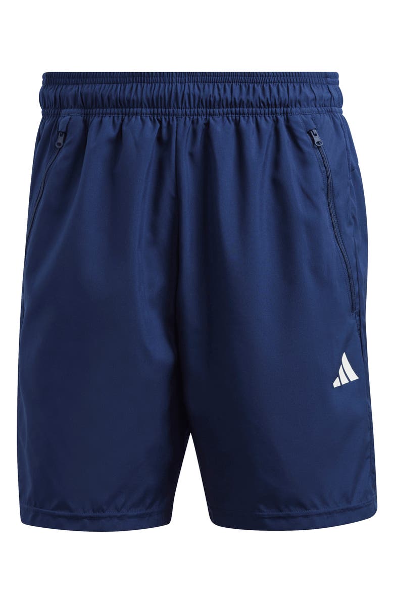 adidas AEROREADY Essentials 7-Inch Athletic Shorts, Alternate, color, Dark Blue/ White