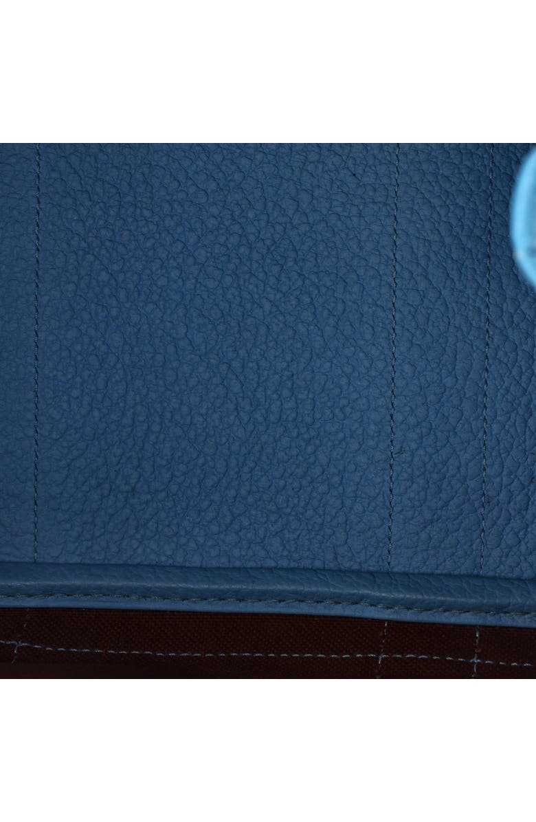 Pre-Owned Hermes Garden Party Tote Toile and Leather 30, Alternate, color, Bleu Du Nord