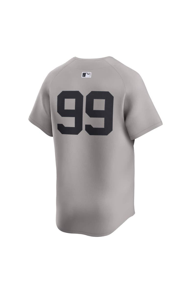 Nike Men's Nike Aaron Judge Gray New York Yankees Road Limited Player Jersey, Alternate, color, Gray