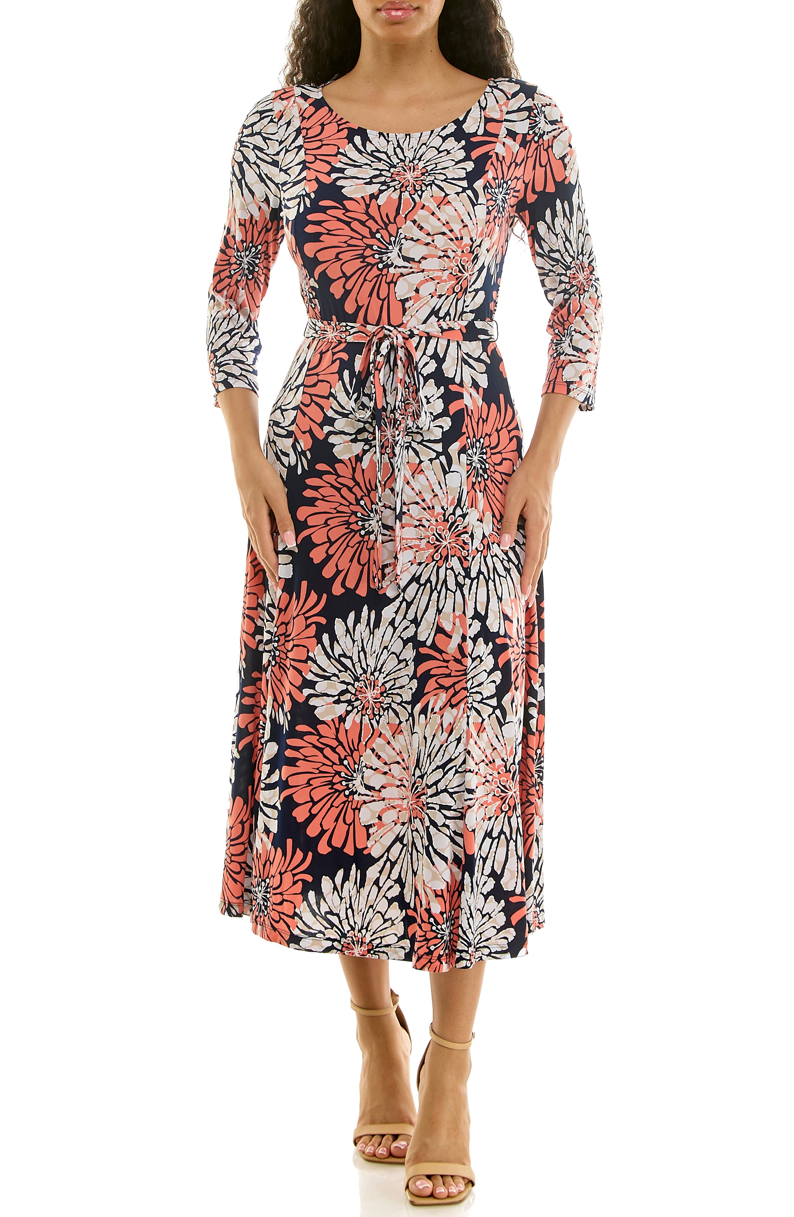 NAVY/CORAL MULTI