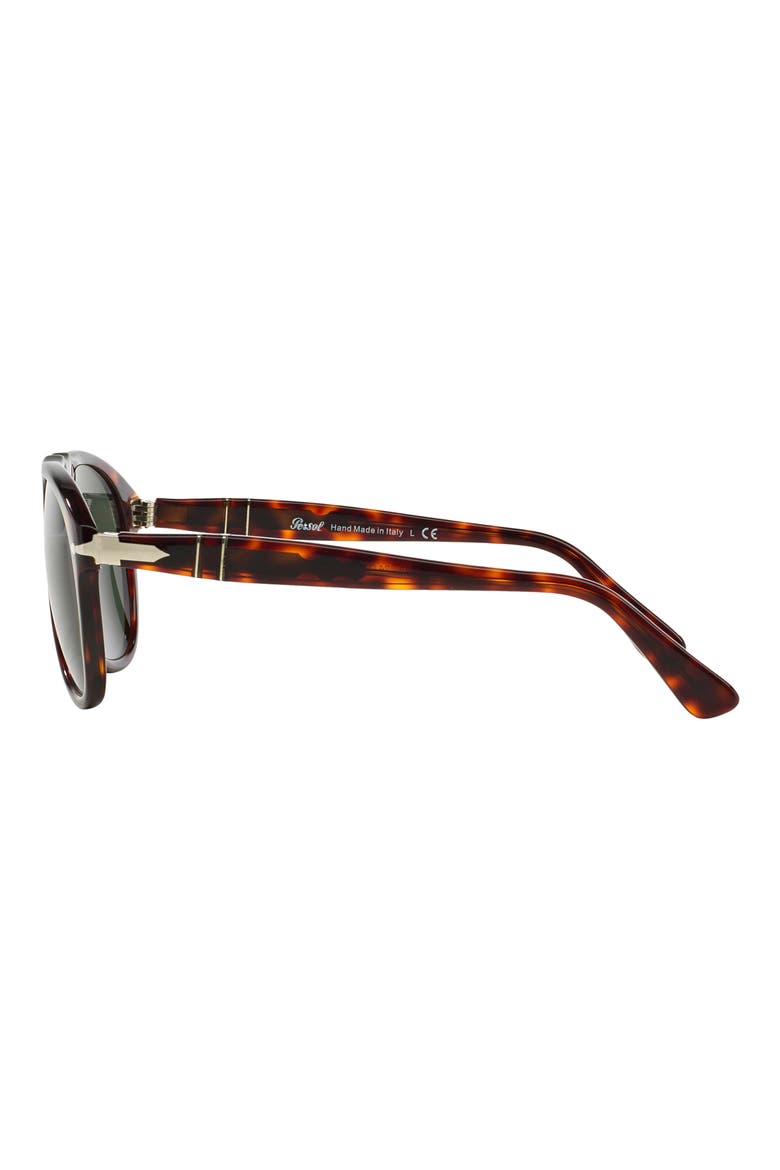 54mm Pilot Sunglasses, Alternate, color, HAVANA